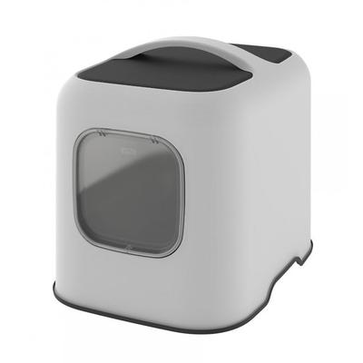 Rotho White Cat Litter Box