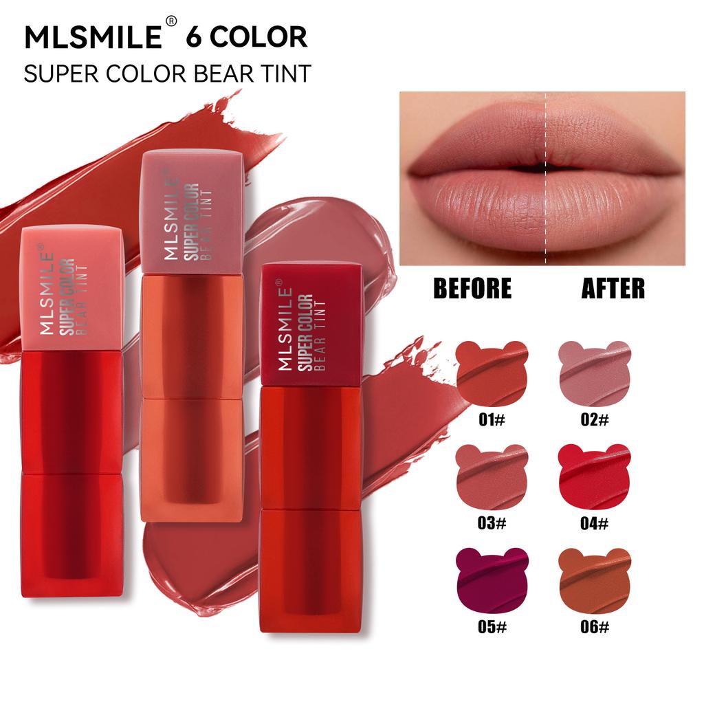 6 Colors Velvet Matte Liquid Lipstick Waterproof Red Lip Gloss Long Lasting Non-stick Cup Lip Mud Sexy Women Lip Glaze Cosmetics