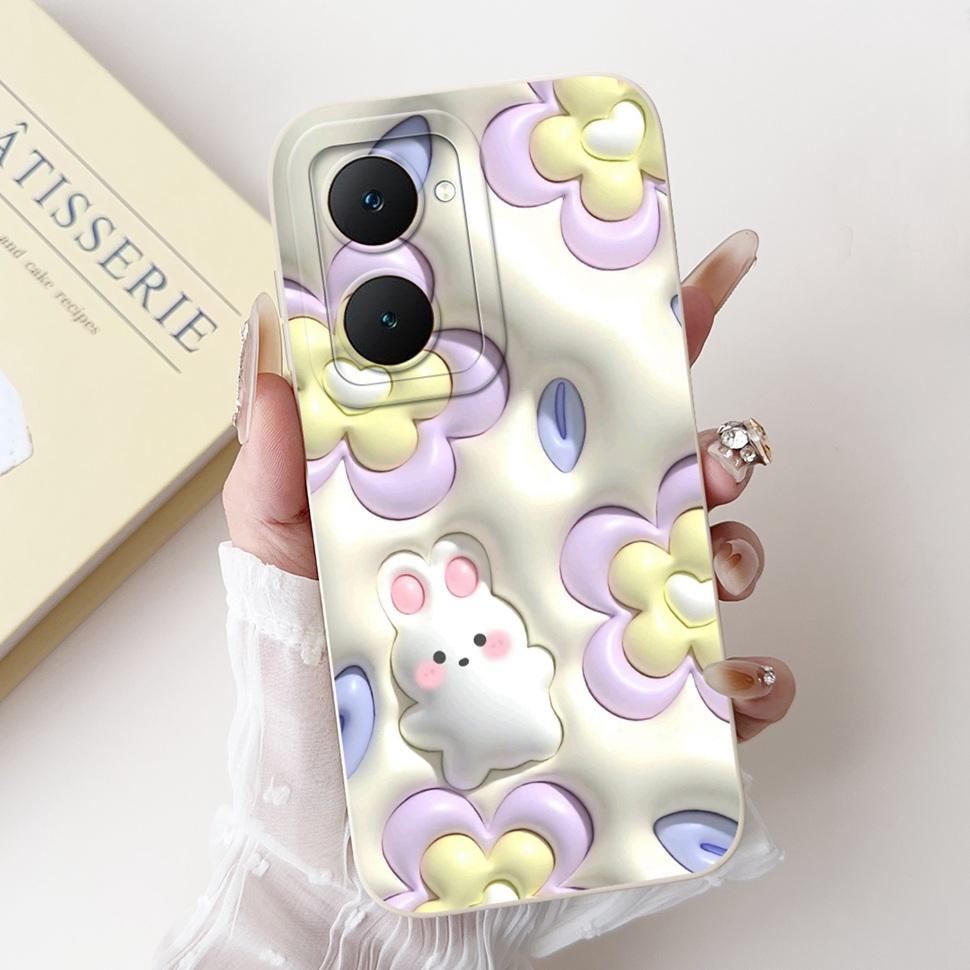 Fashion Painted Cover For Vivo Y03 Case Silicone Soft Slim Fundas For Vivo Y03 Y03T Y18 Y18i Y28s 4G Phone Cases Bags 6.56"