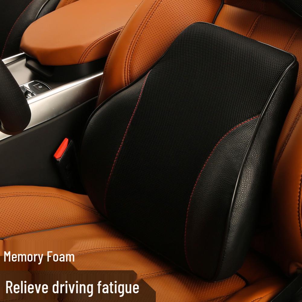 Memory Foam Car Lumbar Support Pillow Set for Drivers