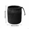 Camping Cookware Bag Pouch Cutlery Storage Utensil with Drawstring Made of Polyester for Outdoor