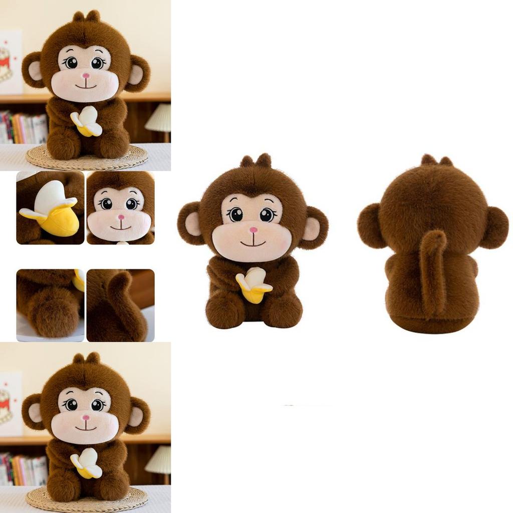 Adorable Monkey Plush Toy Cute Stuffed Animal For Kids And Girlfriend Gifts 33cm