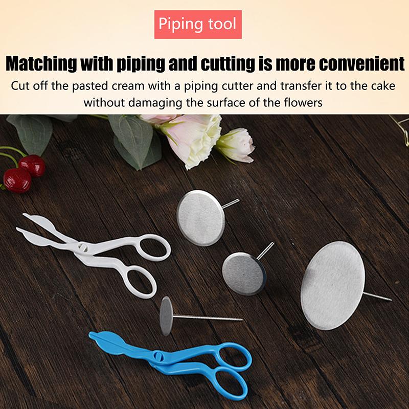 Piping Scissors Baking Cake Decorating Cupcake Pastry Tools Fondant Decoration Kitchen Tool Flower Lifter