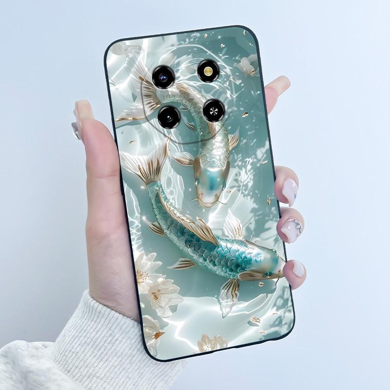 Soft TPU Phone Case For Blackview Shark 6 Cute Love Heart Rabbit Silicone Protective Cover For BLACKVIEW Shark6 5G Shell Funda