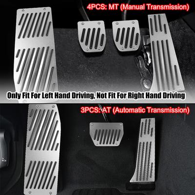 Aluminiumlegierung Silber Auto-Styling Auto-Pedale Ruhe Mode Für BMW X1 M3 E30 E36 E39 E46 E87 E90 E91 E92 E93 Auto Zubehör