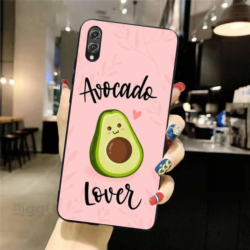 Avocado Ästhetik Handyhülle Für Honor 70 50 20 7S X9 X8 X7 Magic 4 3 Pro Weiche Schwarze Handyhülle