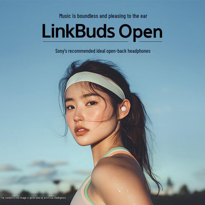 Sony LinkBuds WF-L910 Open-Ring True Wireless Earbuds