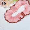 1M Lace Ribbon Sheer Chiffon Elastic Ruffle Ribbon Lace Trim for Dress Diy Apparel Sewing Fabric Wedding Party Accessories New