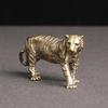 Antique Metal Animal Miniature Sculpture Detailed Animal Figurine Home Art Decors Strength Symbol Ornament Gift