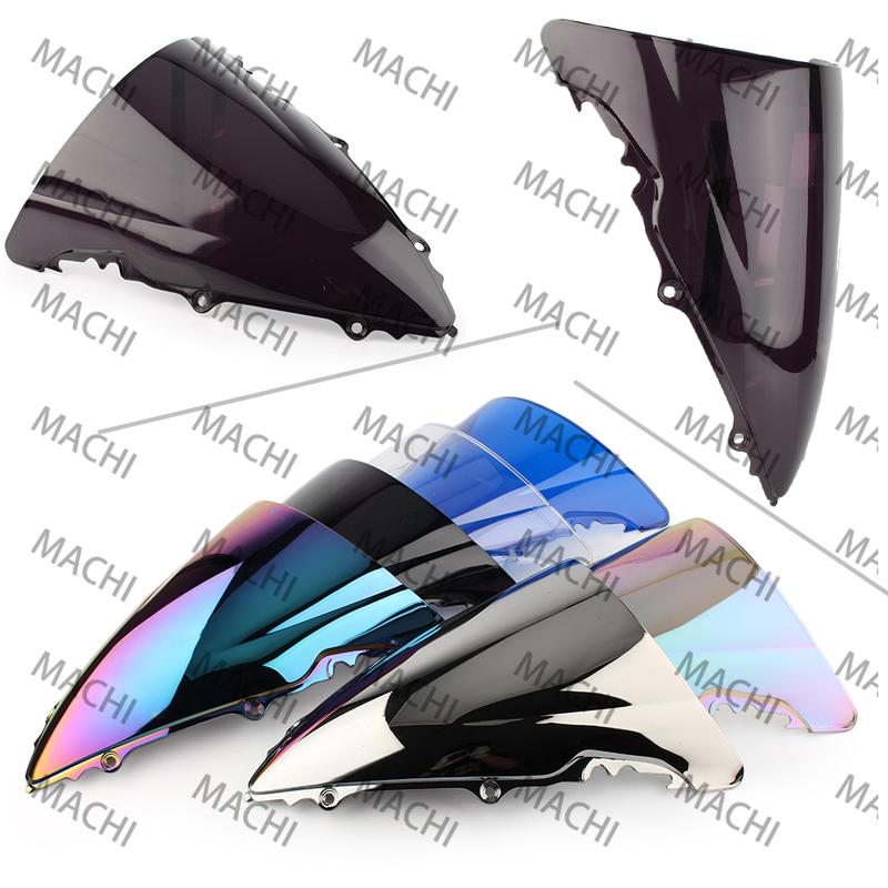 Motorcycle YZFR6 2005 Wind Deflector Accessories For Yamaha YZF R6 2003 2004 2005 Front Windshield Windscreen Wind Screen Shield