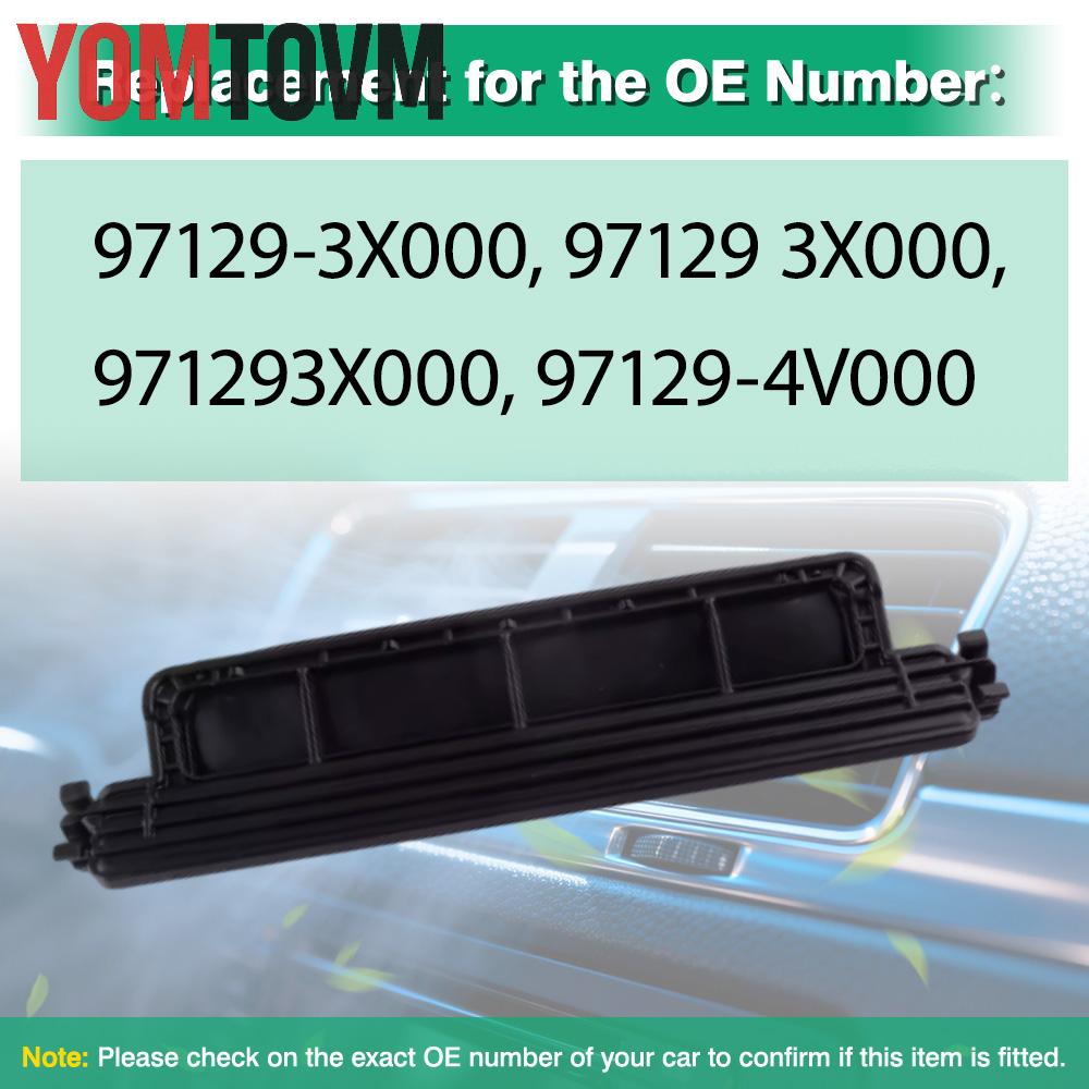 971293X000 Cabin Air Filter Access Cover for Hyundai Elantra Sedan 11-16 Coupe 13-14 GT 2017 Kia Forte Sedan Koup 5 97129-4V000