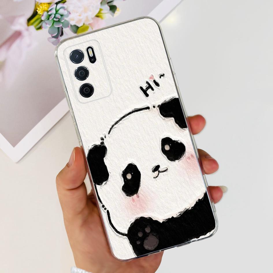 For OPPO A54S Case CPH2273 Back Cover Luxury Marble Cartoon Soft Silicone Phone Case For OPPO A16 CPH2269 A16S CPH2271 Funda New