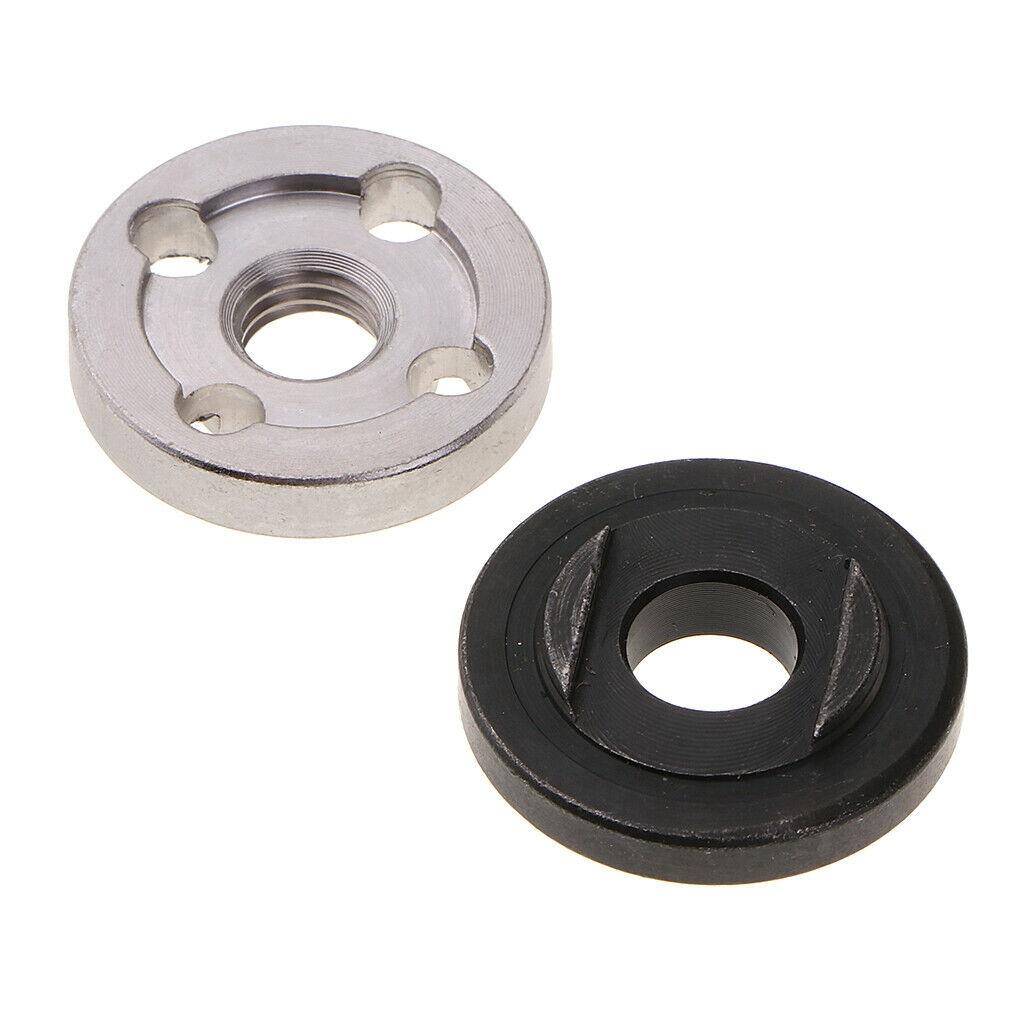 Accessories Flange Nuts 6pcs Angle grinder Steel Lock Toothless Toothed