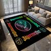 Jägermeister: Tappeto Audace Vivace Arredamento Casa Adatto a Tutte le Stagioni Cuscino per Sedia da Ufficio Arte Decorazione Stanza del Dormitorio