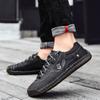 New Arrival Extra Large Size Autumn Hand-stitched Business Formal Leather Shoes British Plus Size Casual Shoes