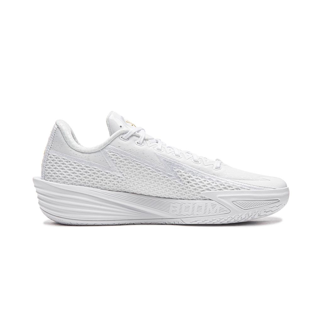 Li Ning Wade Błyskawica 2 Buty do koszykówki Męskie sneakers Standardowy-Biały ABPV013-1