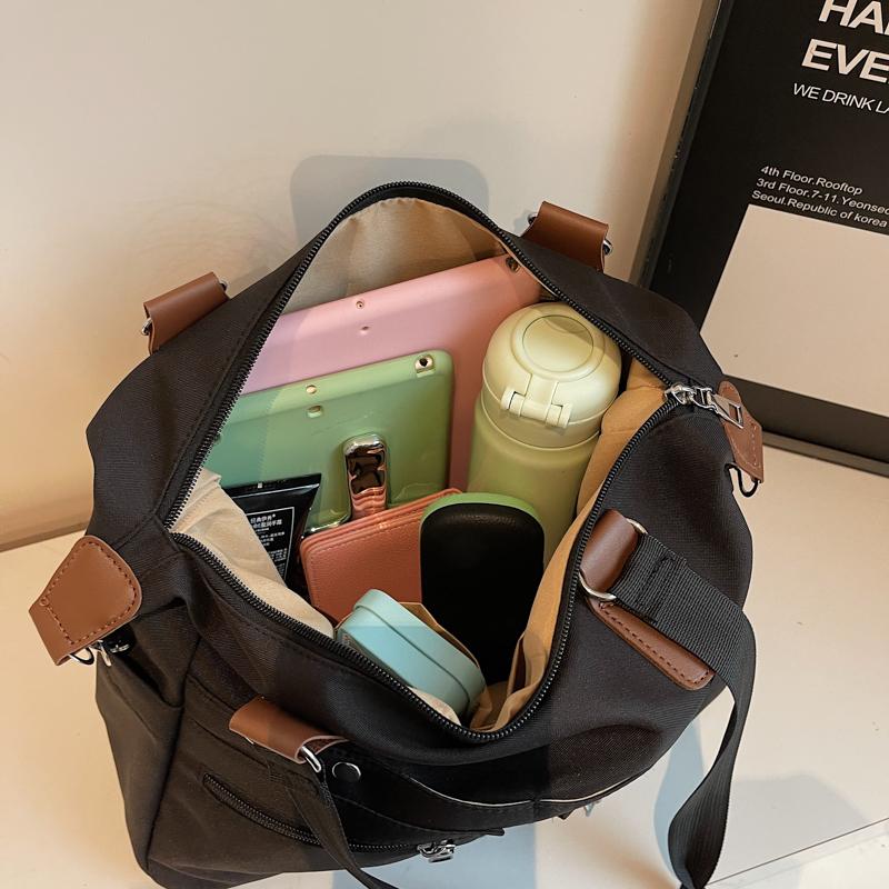 Tote Bag Handbag Shoulder Bag for Women Nylon Waterproof Large Capacity Shopping CrossBody Bag Ladies Messenger Bags Handbags