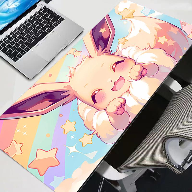 Gaming Mouse Pad durable Large Computer Mousepad Desk Pokemon Pikachu Mat PC Anime Carpet Keyboard Gamer Accessories Table