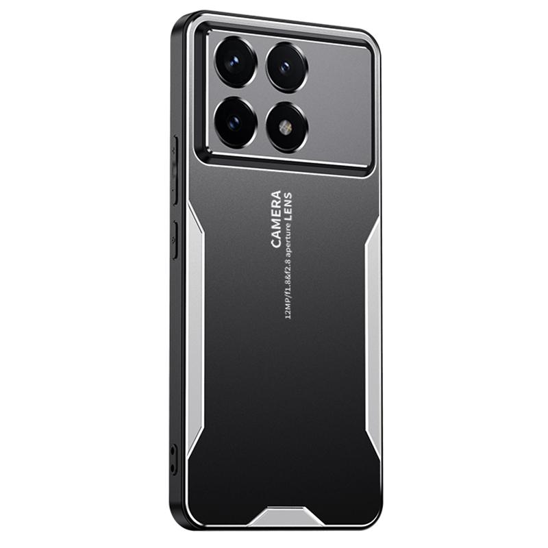 For Xiaomi Redmi K70 Pro 5G Case Slim-Fit PC+TPU+Aluminum Alloy Cell Phone Cover