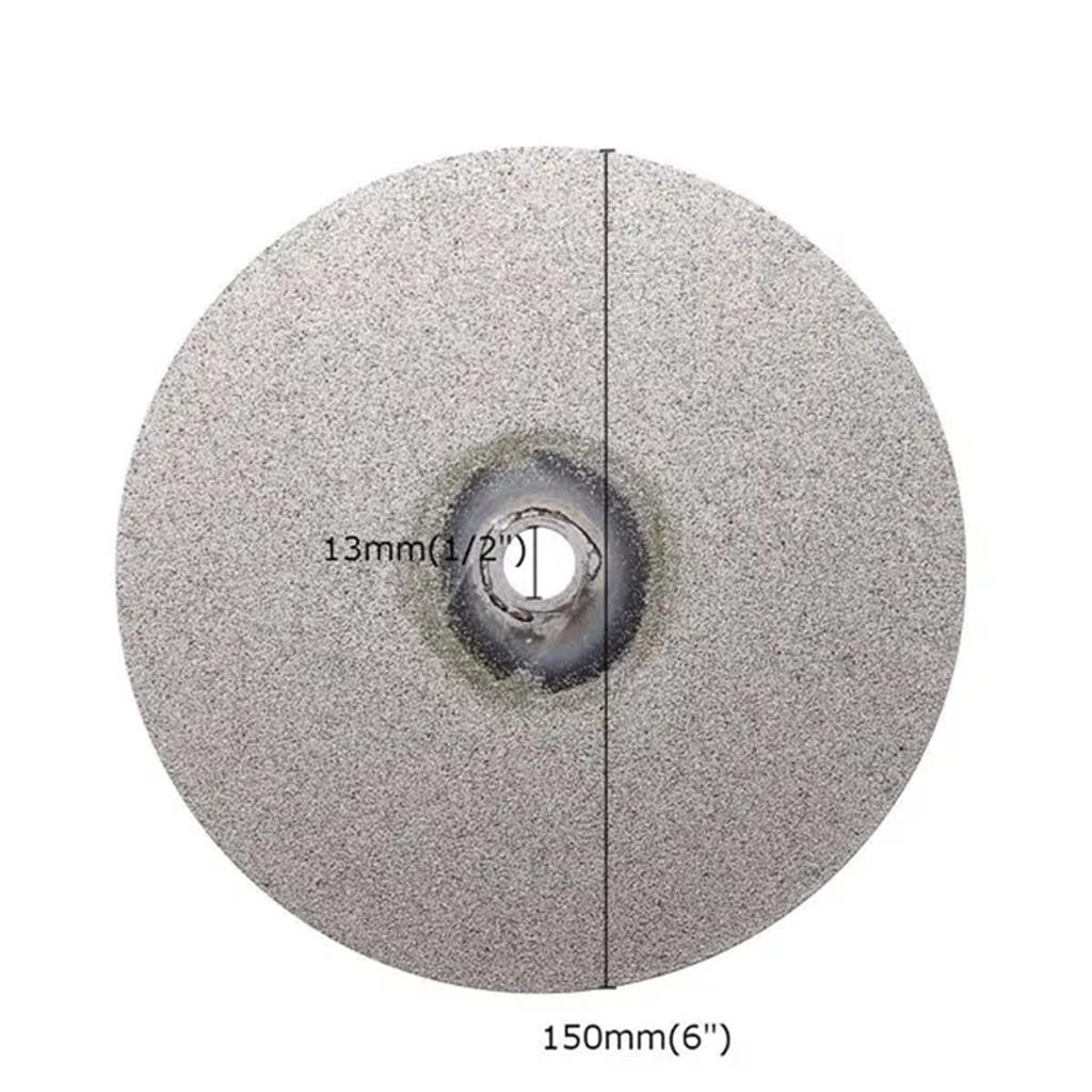 3pcs 6inch Diamond Wheel Diamond Coated Diamond Grinding Disc Grinding Wheel (120#-400#-1200#)