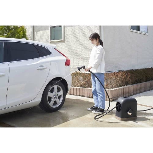 Iris Ohyama Hose Reel 20m High Durability Hose Reel HG [3x Strength] Comes with Faucet Joint, Hose Inner Diameter 12mm, Uses Hose with Pressure-resist