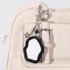 Chaveiro Espelho de Nuvens/Amor Estilo Doce Y2K Temperamento Chaveiro de Carro Fone de Ouvido Mochila Decoração de Celular Pingente Joia Presente