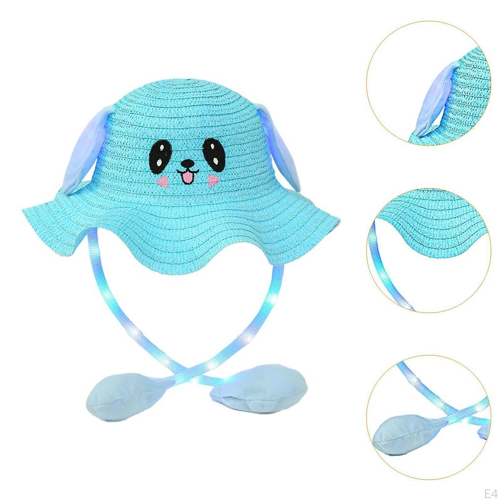 Children's Hat with Light And Moving Ears for Outdoor Activities