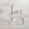 3 Layers Selling Fashion Temperament High-grade Sense of Acrylic Jewelry Display Stand/Multi-layer Round Cake and Dessert Rack