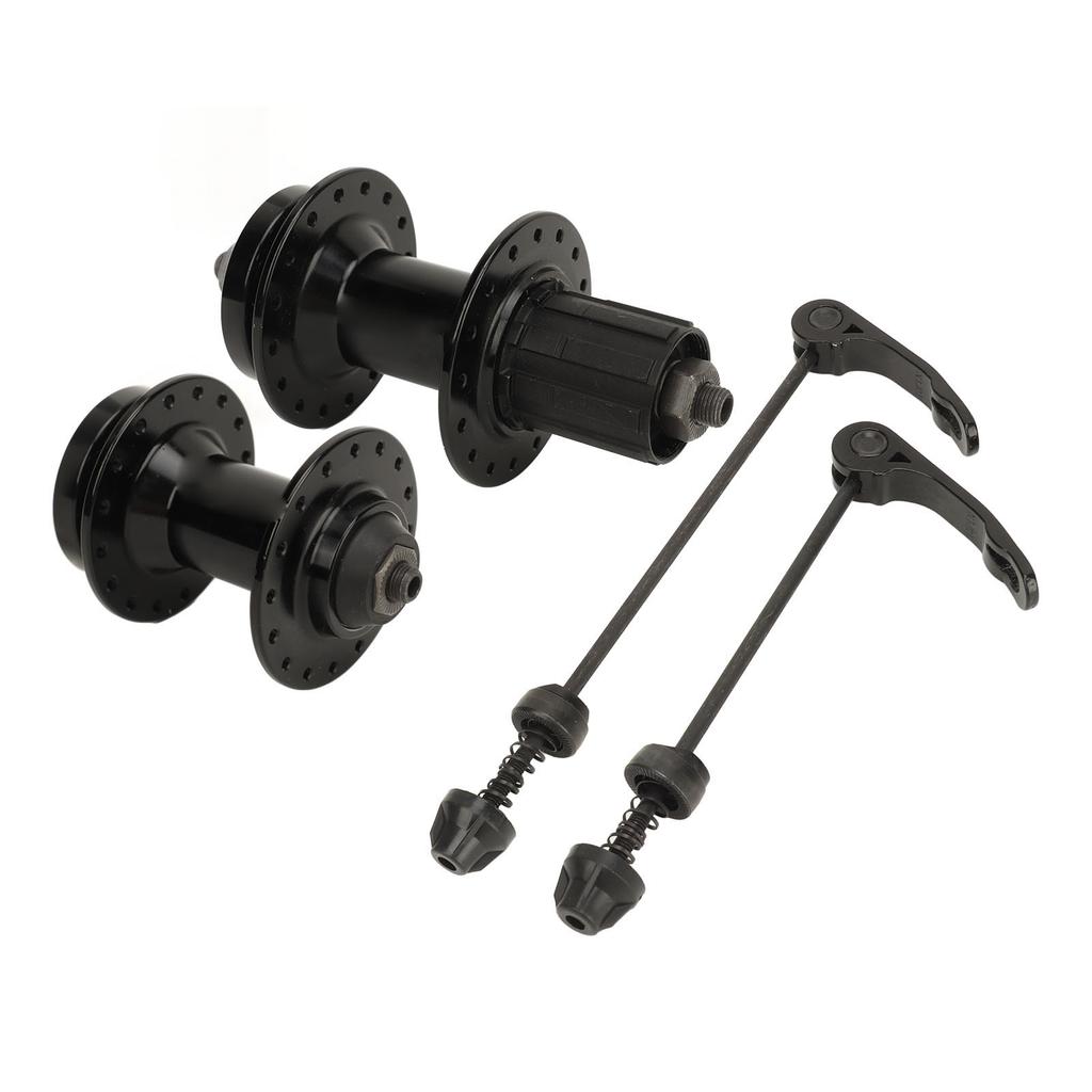 2PCS Bike Hub Set Aluminum Alloy 32 Holes 120 Click 8 To 12 Speed 4 Bearing Disc Brake Hub with
