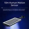 Intelligent Motion Detection Integrated Solar Street Light Waterproof Outdoor Solar Light  Garden