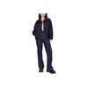 Lee Embroidered Lapel Single-Breasted Denim Jacket Women jackets Light-Wash LWT0091875PN00F8