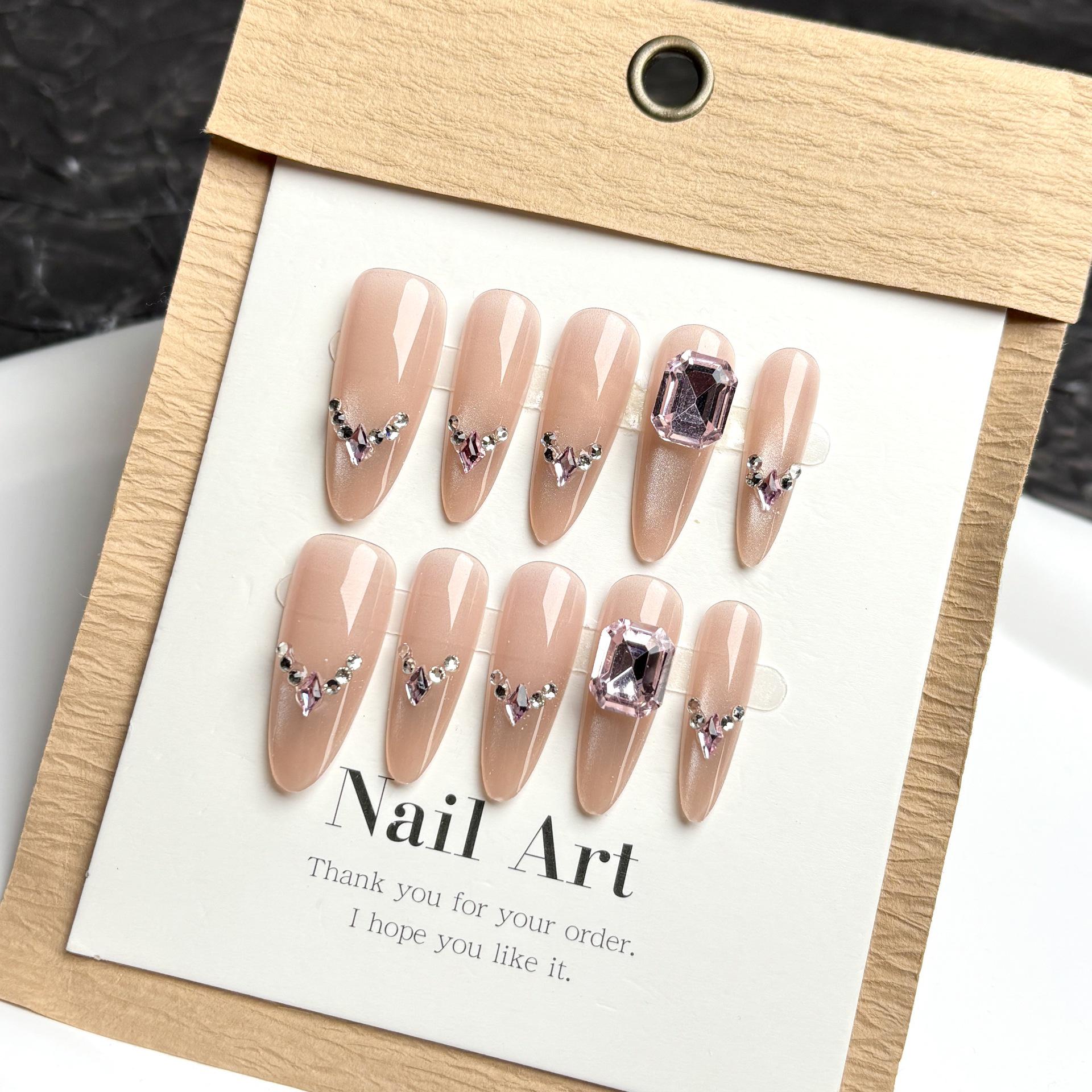 

Princess Diary Long-Wear Cat Eye Spring Fairy Nail Art Patches