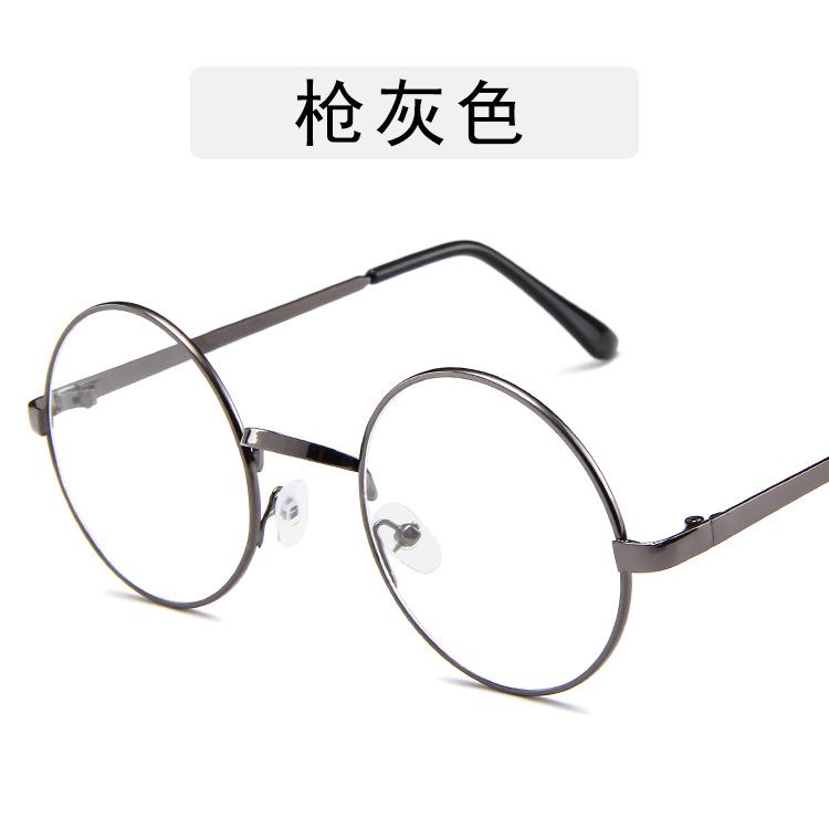 Fashion Round Shape Glasses Frames for Women Trendy Stylish Metal Frame Glasses Women High Quality Frames Woman