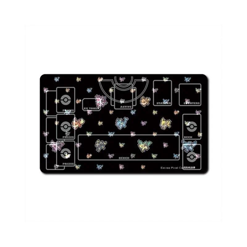 Pokemon Sylveon Glaceon Self Made Anime Game Characters Gifts Toys Classic Series Cards Pad Rubber Collection Card Dueling Mat