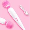 12 Clitoris Stimulator Magic Wand Vibrating USB Power Charge Body Massager Vibrators for Women Night Mega Couple's Sex Toy Kit
