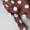 French Elegant Polka Dot Hollow Long Sleeve Women's Retro Style Casual Top