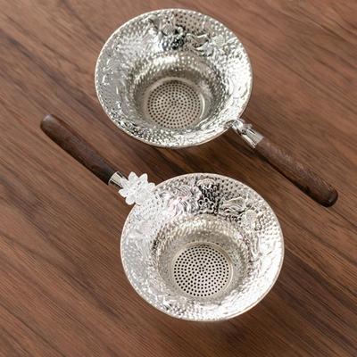 Mental Mesh Tea Strainer Stainless Steel Filter Sieve Teaware Lace Tea Drain Useful Tea Infusers Kitchen Accessories