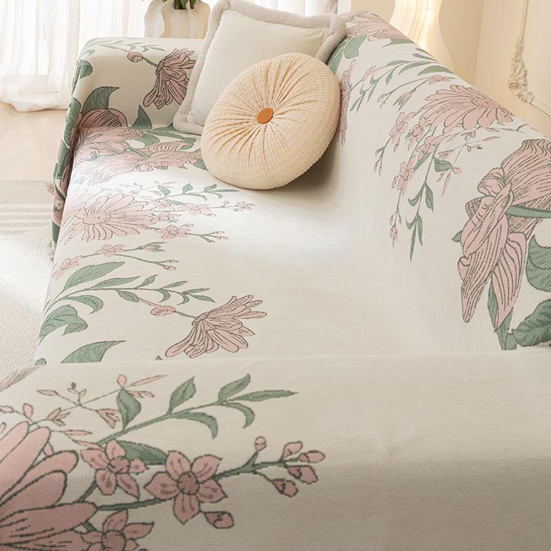 Chenille Sofa Towel Four Seasons Universal All-Inclusive Sofa Cover Dust Cover Living Room One-Piece Sofa Large Cover Cloth