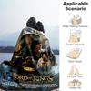 1pc The Lord of the Rings: Return of King Cartoon Blanket,Portable Throw for Travel & Camping, All Season Cozy Blanket,Ideal Gift