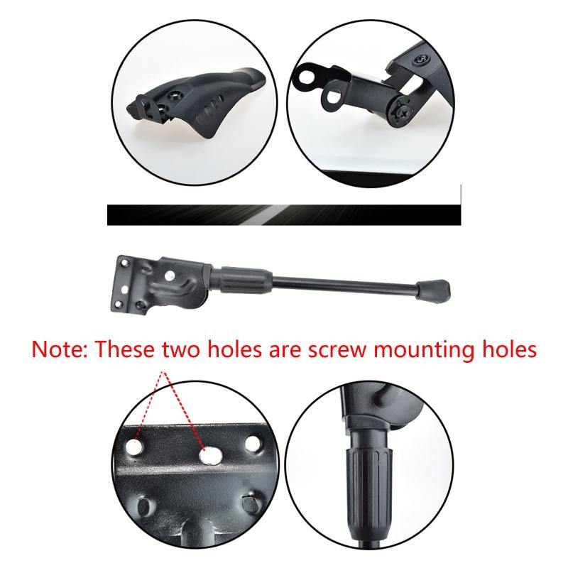 Front Rear for Fender Shelf Tire Splash- Mudguard for  cycle Ef1 Electric Tripod Support Bike Bicycle Kickstand