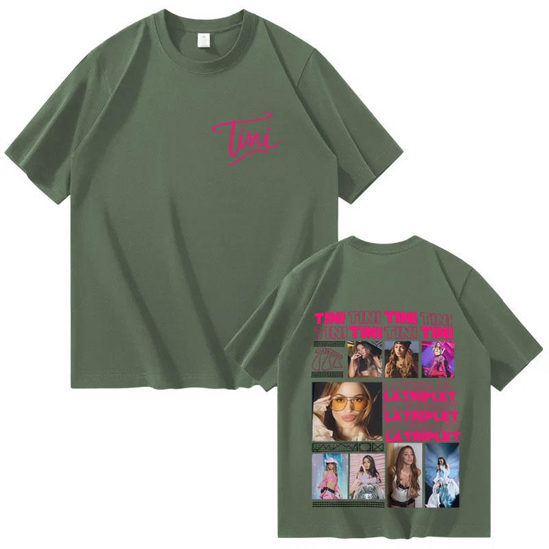 

Summer Tide Rapper Tini Stoessel New Album Tour 2025 Harajuku Crewneck Pop Y2K T Shirts Mens Women Fashion Tshirts Short Sleeve 3XL