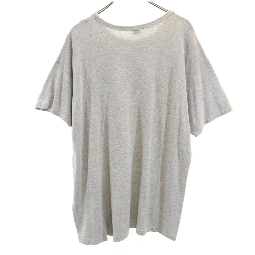 Champion 70s Vintage USA made Bartag late 1988/12 Short sleeve Single stitch, dye-in print T-shirt Men's Used