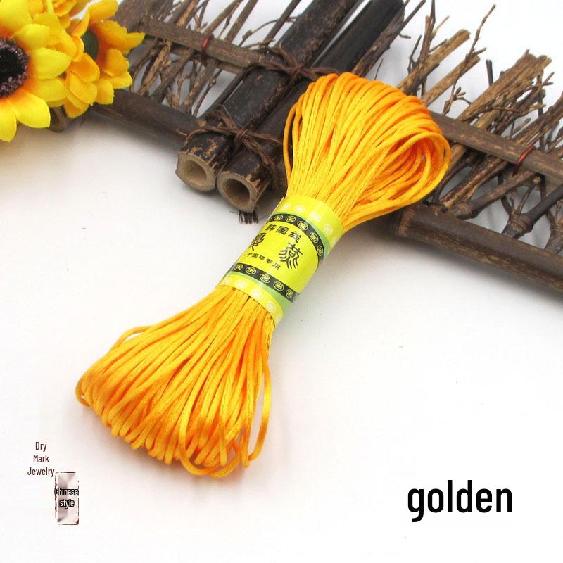 Jade Thread No. 5 DIY Woven Jewelry Cord for Chinese Knot Making