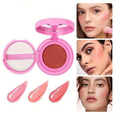 Air Cushion Blush Matte Natural Brightening Rosy Complexion Nude Makeup Rouge Liquid Repair Face Makeup