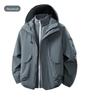 2025 Cross-Border Dopamine Mountaineering Jacket: Unisex Three-in-One Outdoor Coat for Autumn and Winter