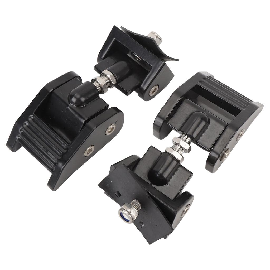 Hood Latches Aluminum Stainless Steel Adjustable Enhanced Safety Locking Hood Catch Kit for JK JKU 2
