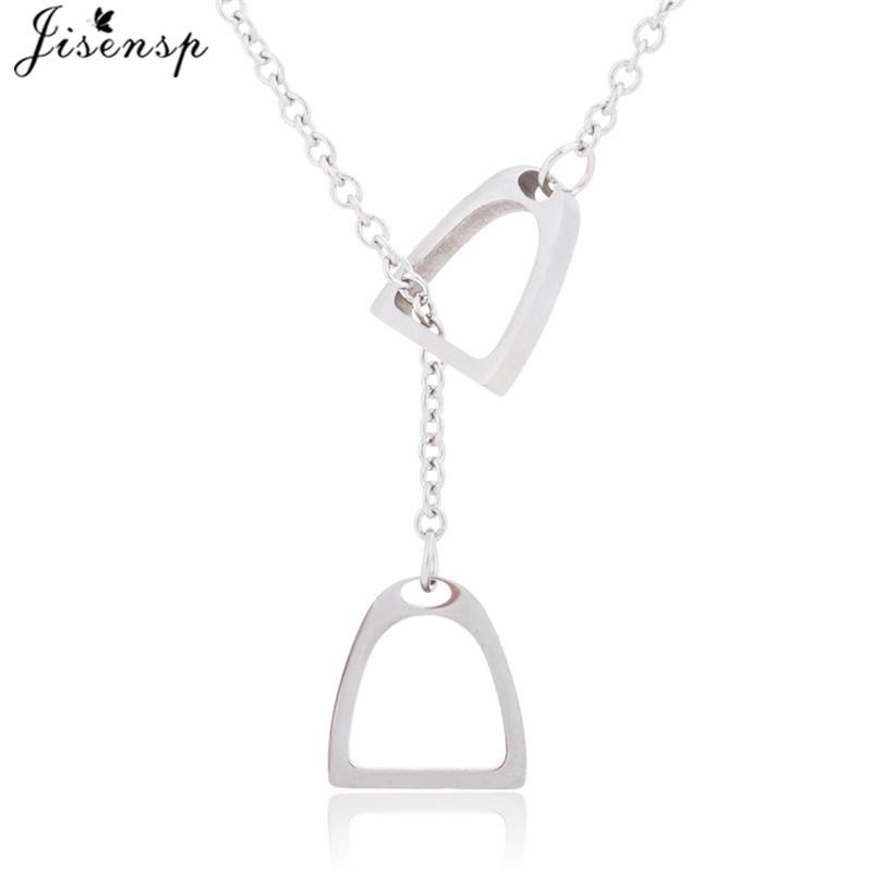 Lucky Running Horse Pendant Necklace Women Jewelry Cute Animal Horseshoe Horse Necklaces Mother's Day Accessories