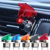 Ny ASW-07D LED Bilmodifikasjonsbryter 12V 20A Universale Automotive Kontrollbrytere med Beskyttelsesdeksel Vippebryter