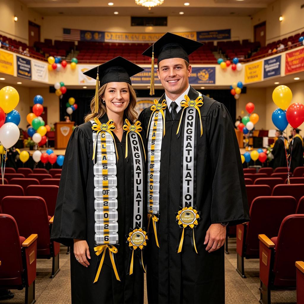 Graduation Leis Class Of 2026 Graduate Party Supplies Graduation Ceremony Moeny Lei For Siblings Friends Classmates Open House