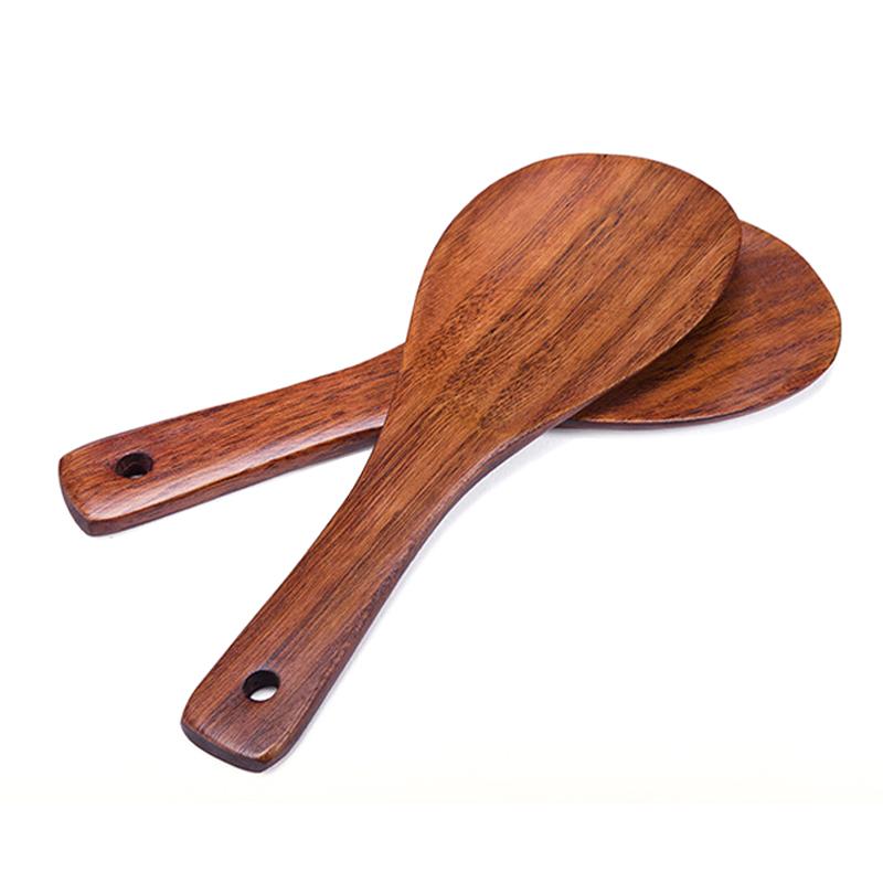 1 buc Spatulă de bucătărie din lemn Spatulă din lemn Lingură de orez din lemn Spatulă lungă din lemn Lopată pentru clătite din lemn Paletă de orez din lemn Lingură de servire Ustensile de gătit